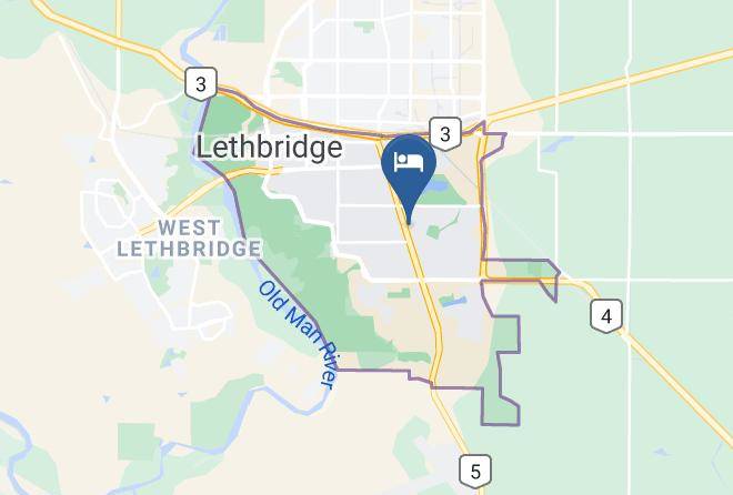 Division 2 - Ramada By Wyndham Lethbridge Maps