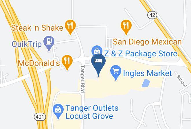 Henry - Ramada By Wyndham Locust Grove Maps