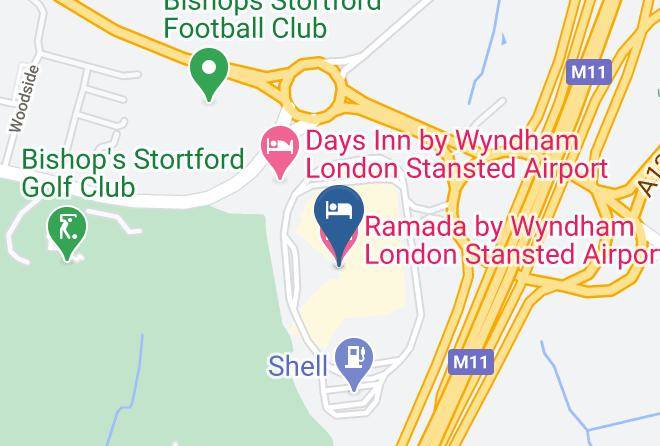 Essex - Ramada By Wyndham London Stansted Airport Maps