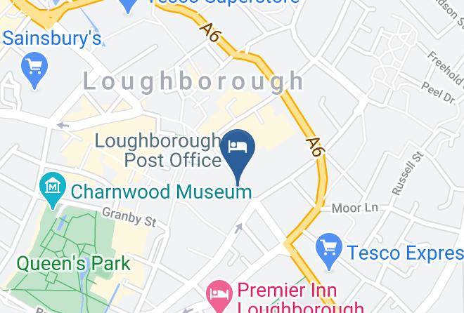 Leicestershire - Ramada By Wyndham Loughborough Hotel Maps