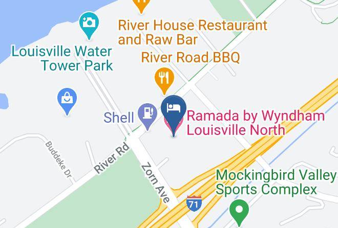 Jefferson - Ramada By Wyndham Louisville North Maps