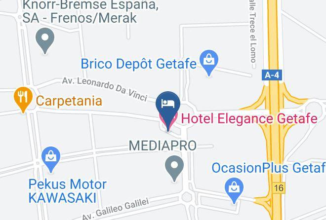 Madrid - Ramada By Wyndham Madrid Getafe Maps