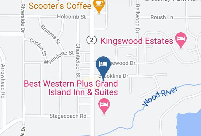 Ramada By Wyndham Midtown Grand Island Map
