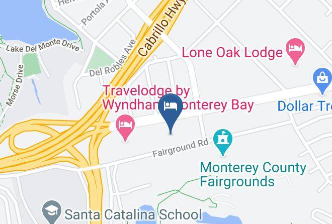 Monterey - Ramada By Wyndham Monterey Maps