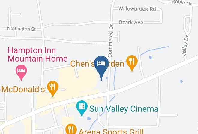 Baxter - Ramada By Wyndham Mountain Home Maps