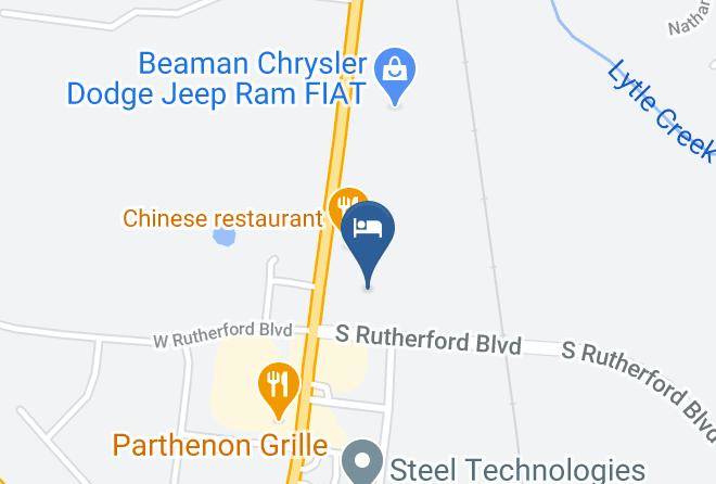 Ramada By Wyndham Murfreesboro Map