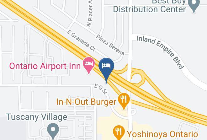 Ramada By Wyndham Ontario Map
