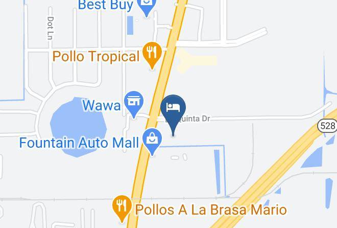 Orange - Ramada By Wyndham Orlando Florida Mall Maps