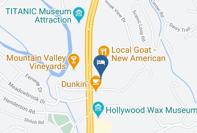 Sevier - Ramada By Wyndham Pigeon Forge North Maps