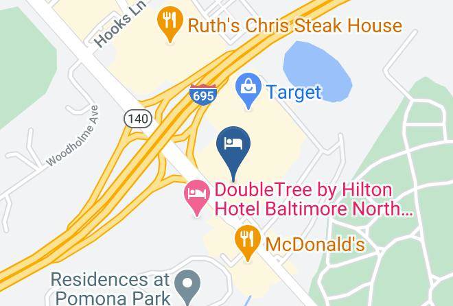 Baltimore - Ramada By Wyndham Pikesville Baltimore North Maps