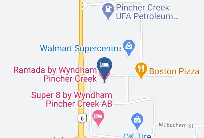 Division 3 - Ramada By Wyndham Pincher Creek Maps