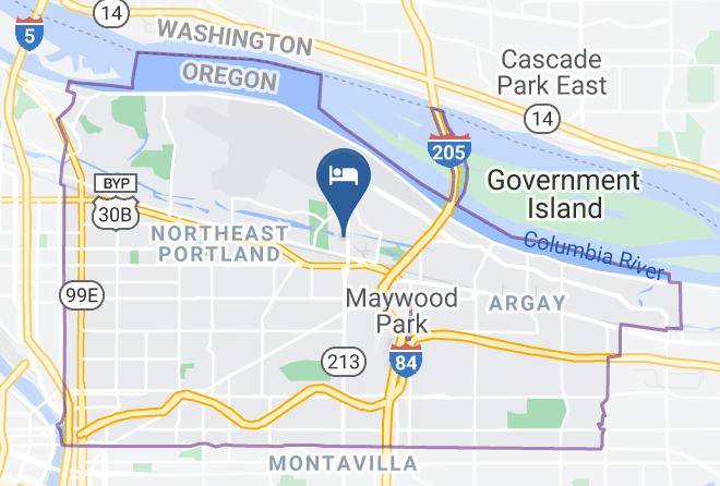 Multnomah - Ramada By Wyndham Portland Airport Maps