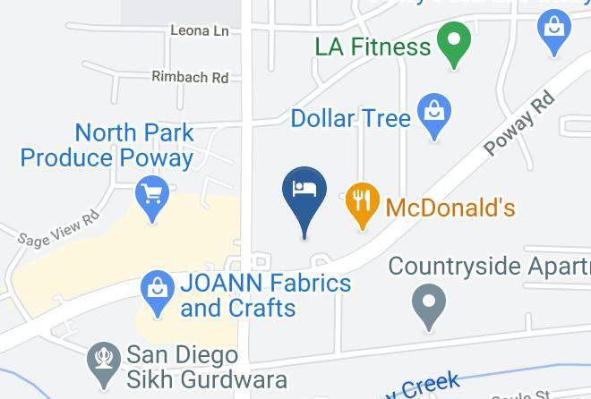 San Diego - Ramada By Wyndham Poway Maps