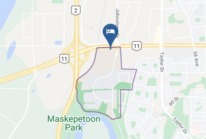 Ramada By Wyndham Red Deer Hotel & Suites Map