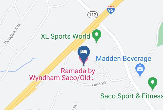 York - Ramada By Wyndham Saco Old Orchard Beach Area Maps