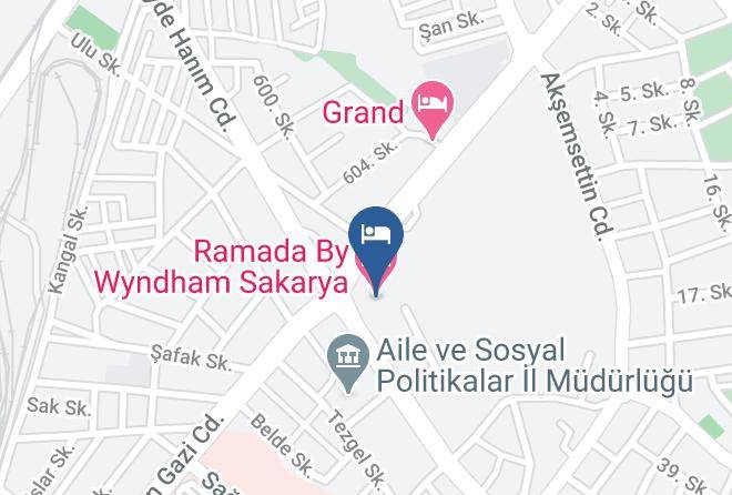 Adapazari - Ramada By Wyndham Sakarya Maps