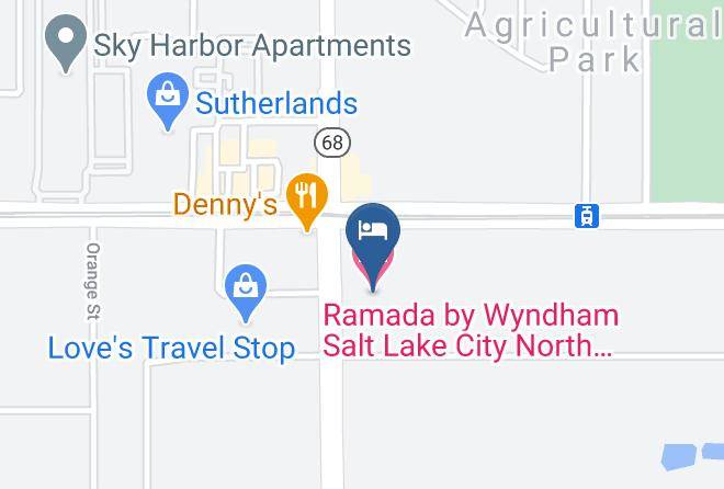 Salt Lake - Ramada By Wyndham Salt Lake City North Temple Maps