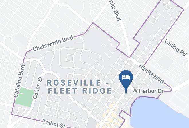 Ramada By Wyndham San Diego Airport Map