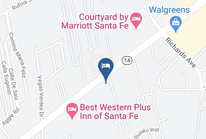 Santa Fe - Ramada By Wyndham Santa Fe Maps