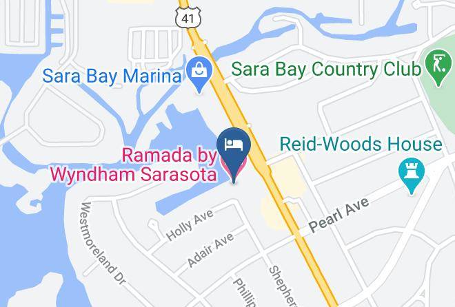 Manatee - Ramada By Wyndham Sarasota Maps