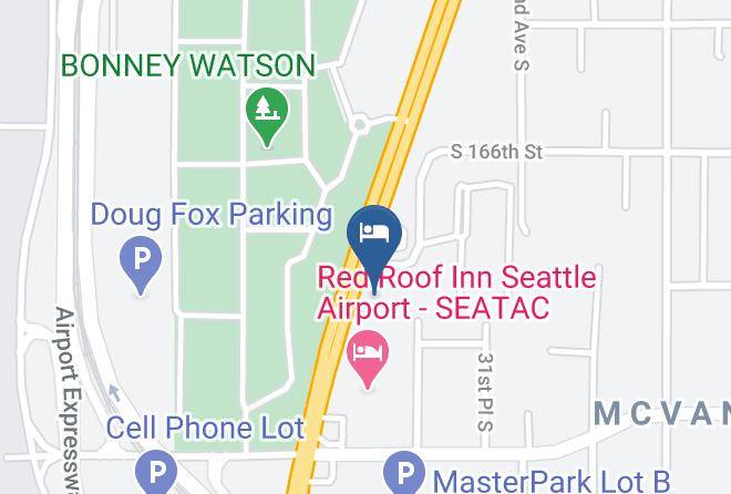 King - Ramada By Wyndham Seatac Airport Maps