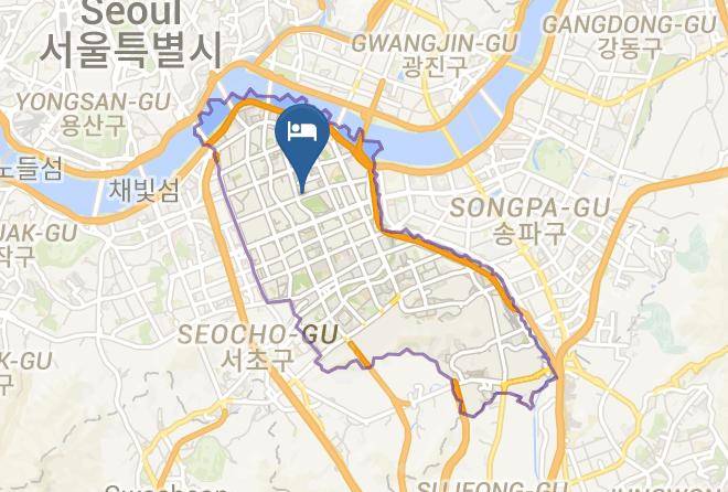 Gangnamgu - Ramada By Wyndham Seoul Maps