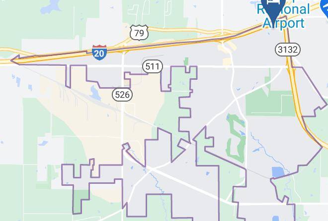 Ramada By Wyndham Shreveport Airport Map