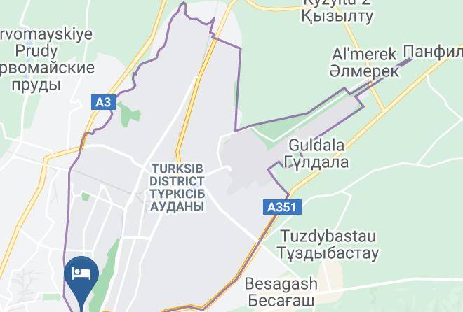 Almaty City - Ramada By Wyndham Shymkent Maps