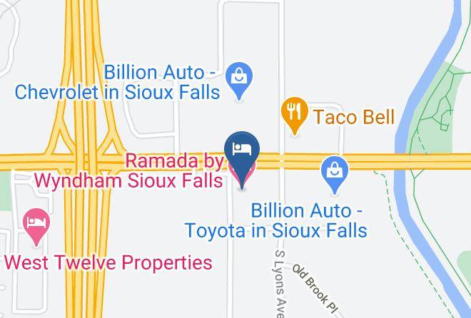 Minnehaha - Ramada By Wyndham Sioux Falls Maps