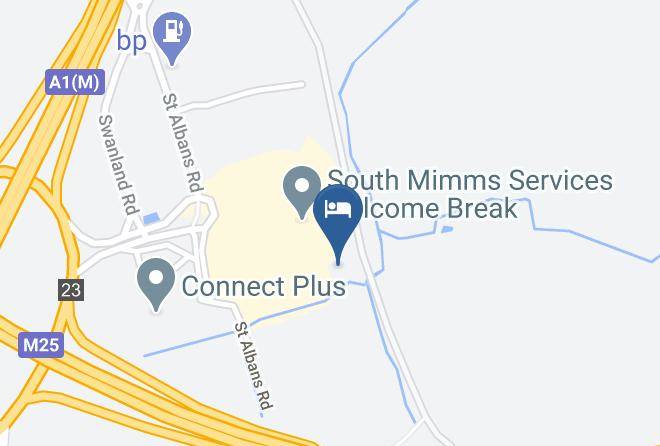 Herts - Ramada By Wyndham South Mimms M25 Maps