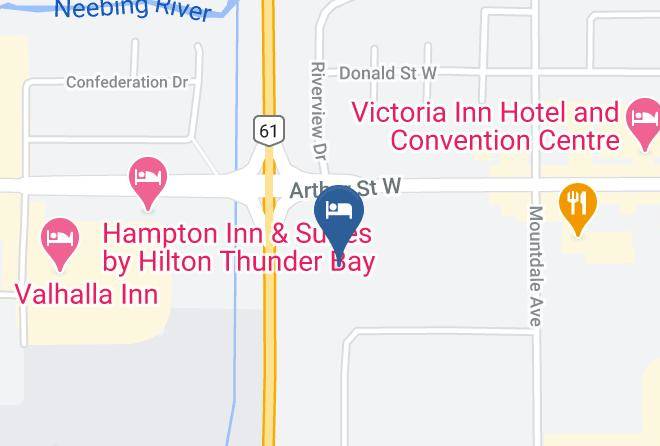 Thunder Bay - Ramada By Wyndham Thunder Bay Maps