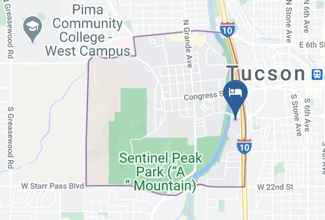 Pima - Ramada By Wyndham Tucson Maps