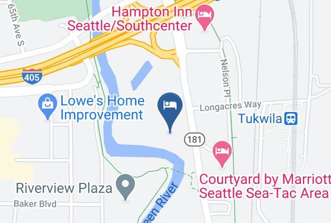 King - Ramada By Wyndham Tukwila Southcenter Maps