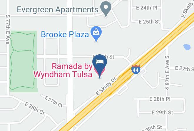 Tulsa - Ramada By Wyndham Tulsa Maps