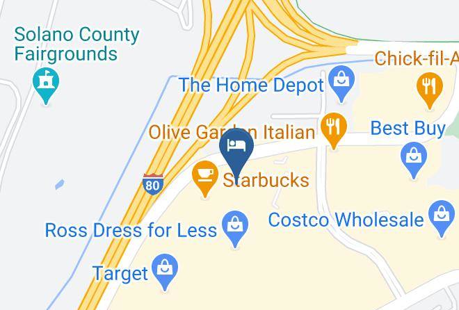 Solano - Ramada By Wyndham Vallejo Near Six Flags Discovery Kingdom Maps