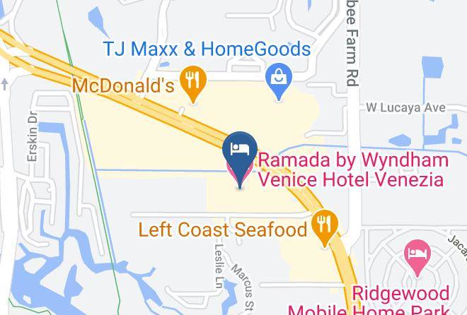 Ramada By Wyndham Venice Hotel Venezia Map
