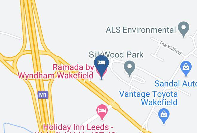 Wakefield - Ramada By Wyndham Wakefield Maps