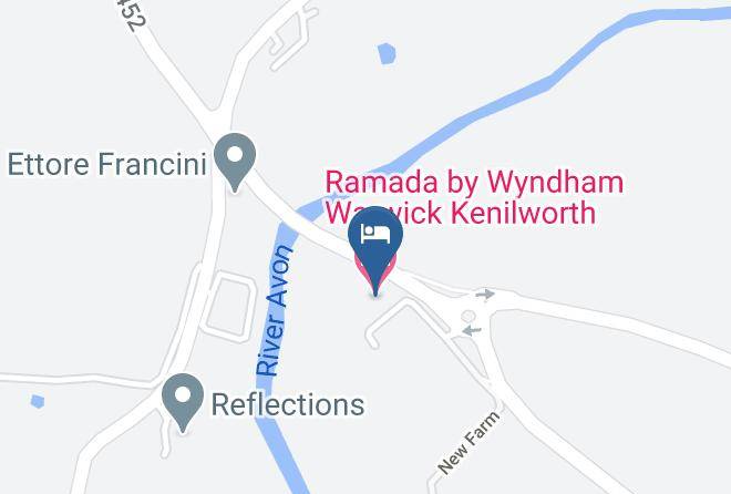 Warks - Ramada By Wyndham Warwick Kenilworth Maps