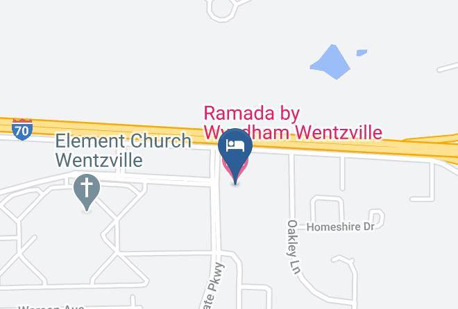 St Charles - Ramada By Wyndham Wentzville Maps