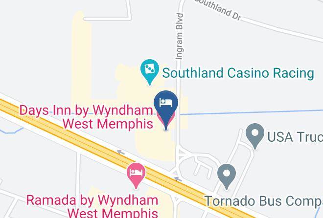 Crittenden - Days Inn By Wyndham West Memphis Maps