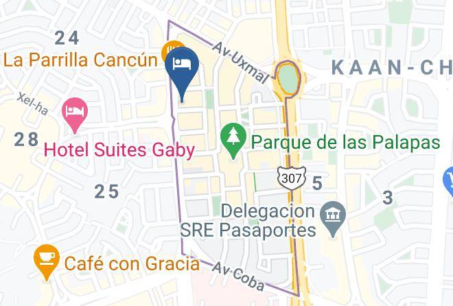 Benito Juarez - Ramada Cancun City Maps