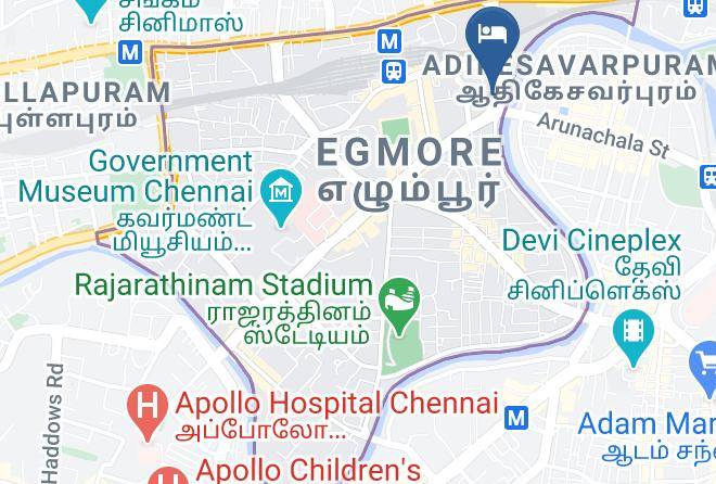 Chennai - Ramada By Wyndham Chennai Egmore Maps