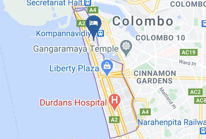 Colombo - Ramada By Wyndham Colombo Maps