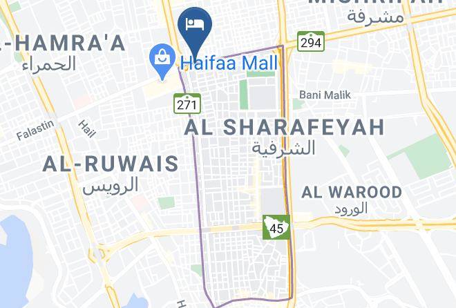 Jeddah - Ramada By Wyndham Continental Jeddah Maps