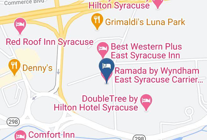 Onondaga - Ramada By Wyndham East Syracuse Carrier Circle Maps