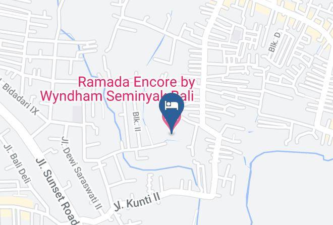 Denpasar - Ramada Encore By Wyndham Seminyak Bali Maps