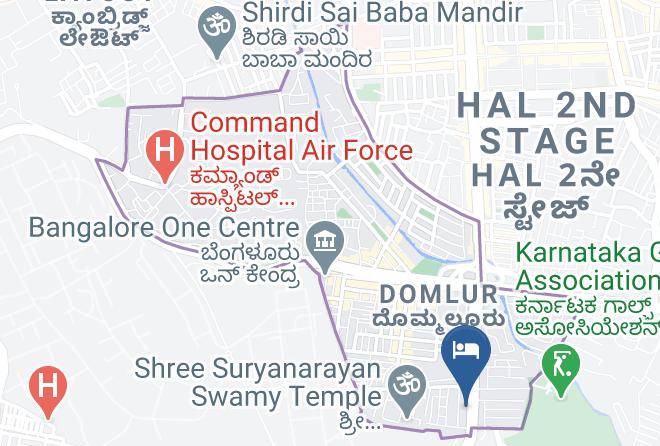 Bengaluru - Ramada Encore By Wyndham Bangalore Domlur Maps