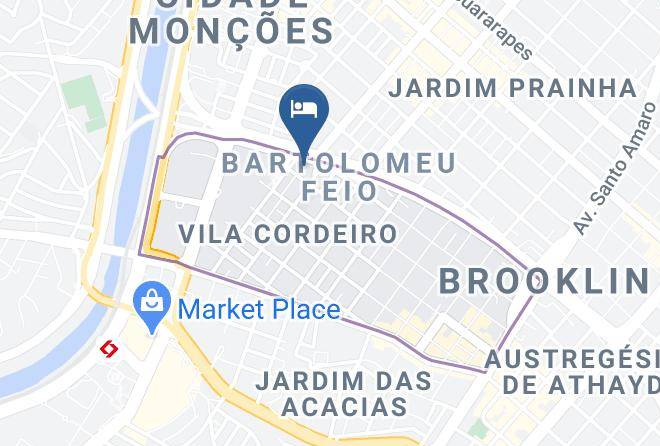 Sao Paulo Itaim Bibi - Ramada Encore Berrini Maps
