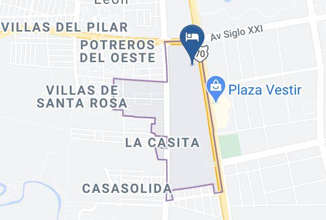 Aguascalientes Central De Abastos - Ramada Encore By Wyndham Aguascalientes Maps
