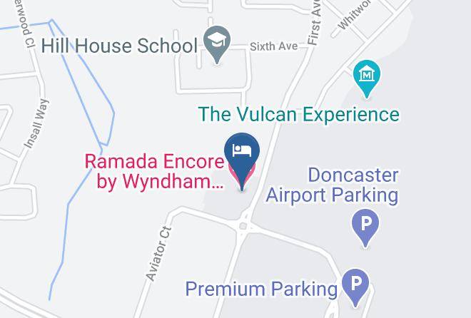 Doncaster - Ramada Encore By Wyndham Doncaster Airport Maps